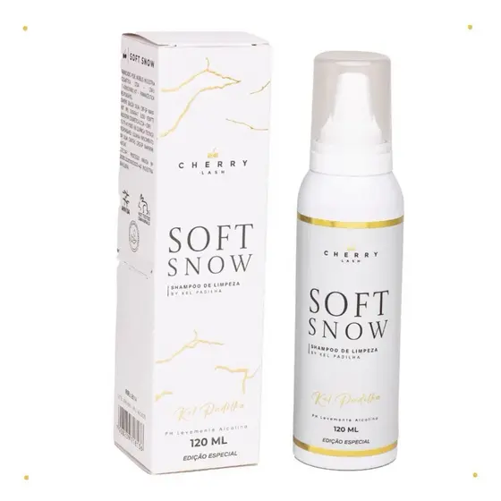 Espuma Soft Snow Kel Padilha Cherry Lash 120ml