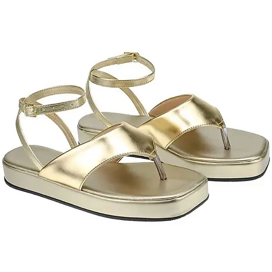 Sandalia chinelo flatform plataforma feminina flat