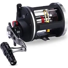 CARRETILHA DE PESCA REELSKING TA 5000 - 15 ROLAMENTOS - DRAG:32KG - PESCA PESADA - MARINIZADA