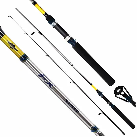 VARA PARA MOLINETE SHIMANO FX FXS60MC2 6'0" (1.82M) 06-14LB - 2 PARTES