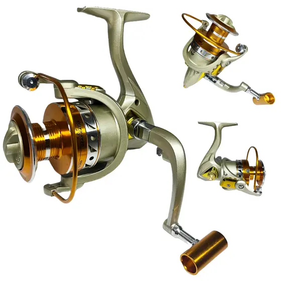 Molinete de Pesca Cmik JM 3000 - 6 Rolamentos - Drag: 6Kg - Carretel em Aluminio