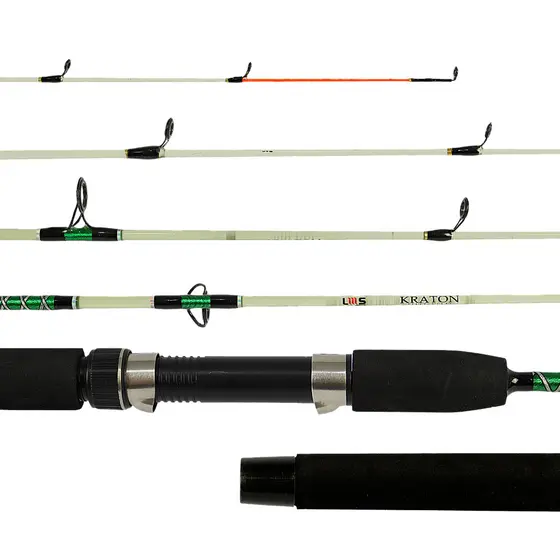 VARA PARA MOLINETE MACIÇA LUMIS KRATON 1.65M - 6-12LB - 2 PARTES