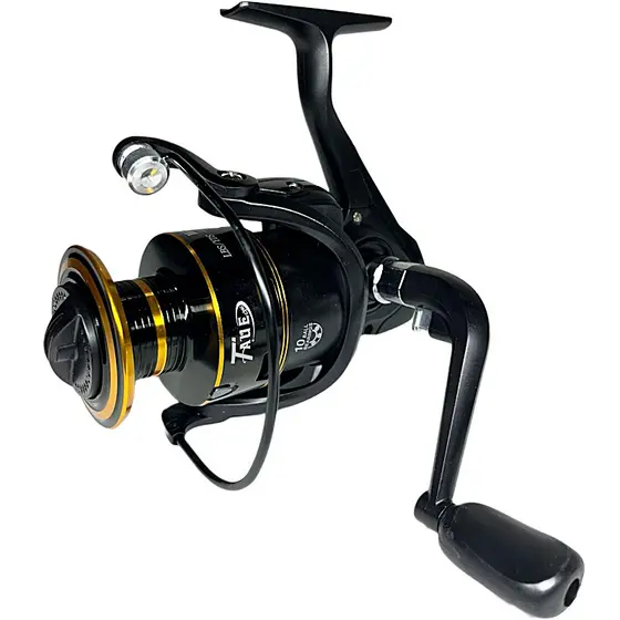 Molinete De Pesca Taue WZ 6000 - 10 Rolamentos - 5.1:1 - Drag: 10kg - Carretel Aluminio