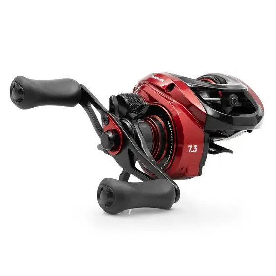 CARRETILHA DE PESCA MARURI JUICE RED - 7 ROLAMENTOS - DRAG:5KG - REC.:7.3:1