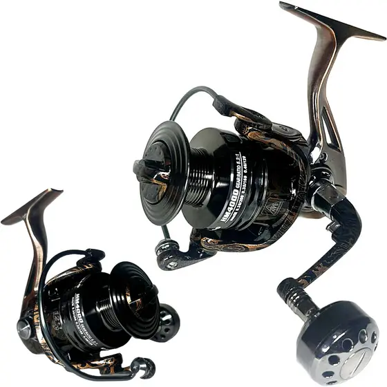 Molinete De Pesca Praia Debao HM 4000 - 13 Rolamentos - Drag: 12kg - Antiferrugem - Em Aluminio
