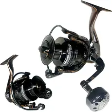 Molinete De Pesca Praia Debao HM 4000 - 13 Rolamentos - Drag: 12kg - Antiferrugem - Em Aluminio