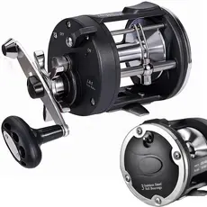CARRETILHA DE PESCA ALTO MAR TSSD 3000 - 3 ROLAMENTOS - DRAG:13KG - PESCA PESADA