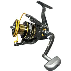 Molinete De Pesca Alto Mar QE 6000 -  Drag: 20kg - Rec.: 4.7:1 - Carretel Em Aluminio
