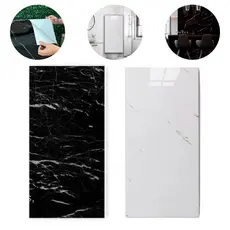 Kit 6 Placa Mármore Adesivo 3d Parede Lavável Porcelanato Auto Colante