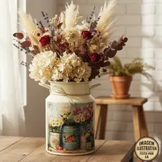 Latão 3 Litros Vintage Retro Decoração Decoupagem - Leiteira decorativa
