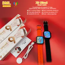 Smartwatch Original X9 Ultra Série 9 Bússola 49mm NFC GPS Esportivo Fitness Relógio Inteligente Para Android IOS