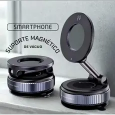 Suporte Magnético Forte Para Telefone Carro Design Dobrável 360 ° A Vácuo Ajustável
