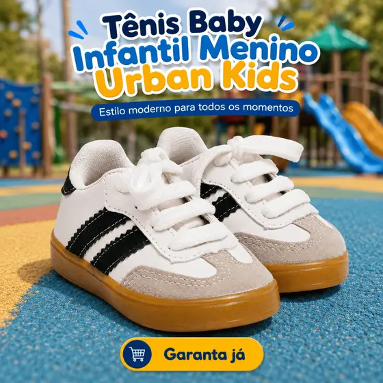 Tênis Baby Menino - Conforto e Diversão a Cada Passo 20 ao 35 – garanta já o Sambinha do seu bebê!