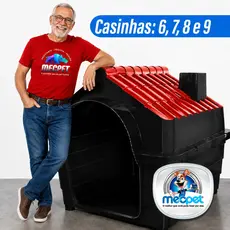 Casa Casinha Plástica Para Cachorro N6 N7 N8 N9 Porte Médio e Grande Extra Grande Big