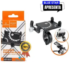 Suporte para Celular GPS Moto Bicicleta Bike Alumínio Regulável Universal Resistente Guidão - Promoção