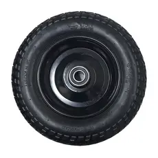 Pneu 3.25-8 Completo C/ Roda Rolamento 1" Roletes P/carrinho Mao