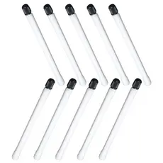 10 Prolongadores Rígidos Plástico p/ Bico Pneu 170mm Uso Caminhões