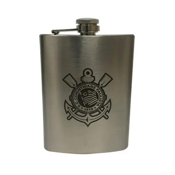 CANTIL CORINTHIANS PRATEADO BEBIDA ORIGINAL 220 ML BANDO DE LOUCOS
