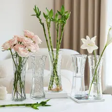 Vaso Acrílico PET com Design Luxuoso  para Sala Mesa Festa Decoração