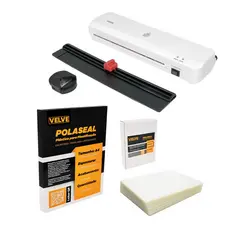 Kit Plastificadora Laminadora Poliseladora A4 PLA43 + 105 Polaseal A4 + 100 Polaseal RG