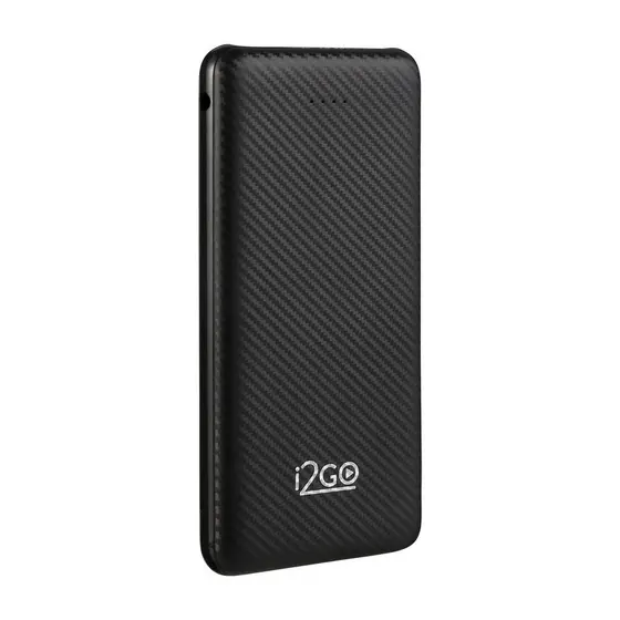 Carregador Portatil Power Bank i2GO 10000mAh 1 USB-C e 2 USB-A