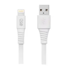 Cabo USB para Lightning i2GO Flat Rápido 1,2 metros iPhone 5 até iPhone 14 com Certificado MFI