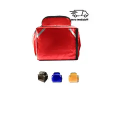 Bag Motoboy totalmente em lona Impermeável 45 litros (SEM ISOPOR)