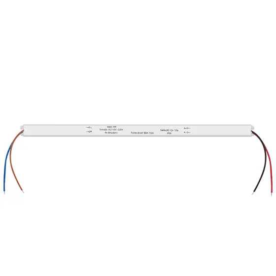 Fonte Slim 12V  2A/3A/4A/5A/7A/10A para fita led