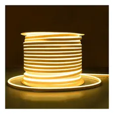 Kit 5 a 30metros Mangueira Fita LED Neon Flex Branco Quente/Branco Frio  3500K/6500K 110v/220V