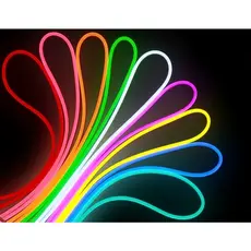 fita led neon flexível 5 metro Mangueira IP65 à prova d'água com ou sem fonte