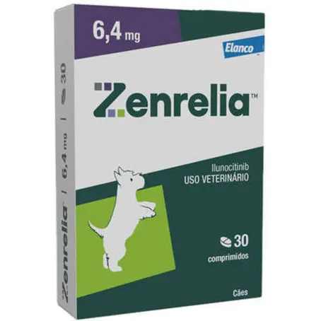Tratamento Dermatológico Elanco Zenrelia 6,4 Mg Para Cães