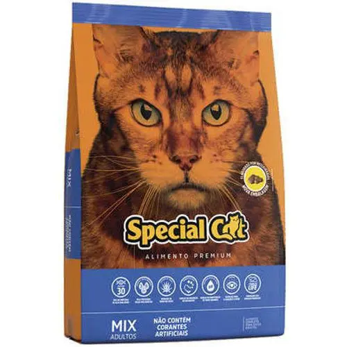 Ração Special Cat Mix de Carne Adultos - 3kg