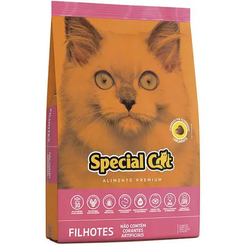 Special Cat Premium para Gatos Filhotes 3kg Sabor Frango