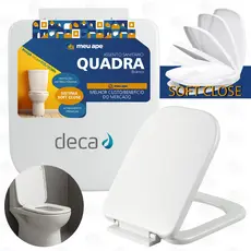 Assento Sanitário Tampa Vaso Soft Close Quadra Deca Piano Polo Unic Gap Roca Lorenlike Lorenzetti