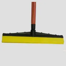 KIT - 1 RODO PLASTICO DE 30 CM C/CABO LISTRADO