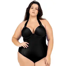 Maiô Plus Size Liso Chapa Barriga Com Bojo Cortinão Costuras Reforçadas Levanta Busto Lançamento