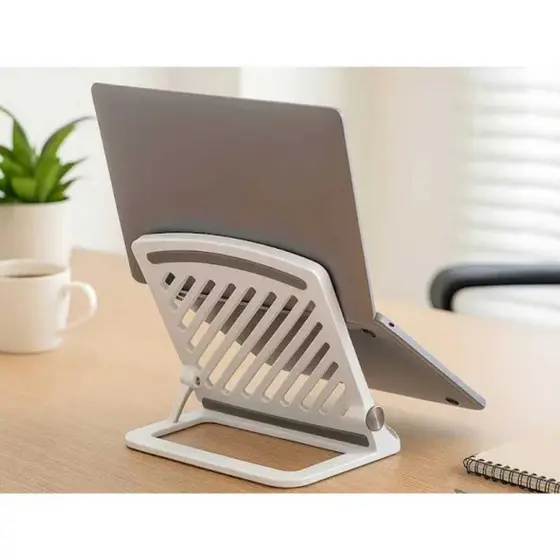 Suporte Para Laptop - Branca de mesa ajustável