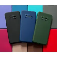 Capa para Samsung Galaxy S10e / Capa + Pelicula ceramica ou So 1 Capinha Aveludada Case