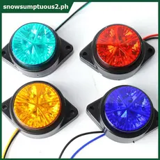 Carro Circular Transporte Canto Luz Frete Cor Do LED Eletrônico Borda Criativa De Advertência Exterior Telhado Altura Lâ