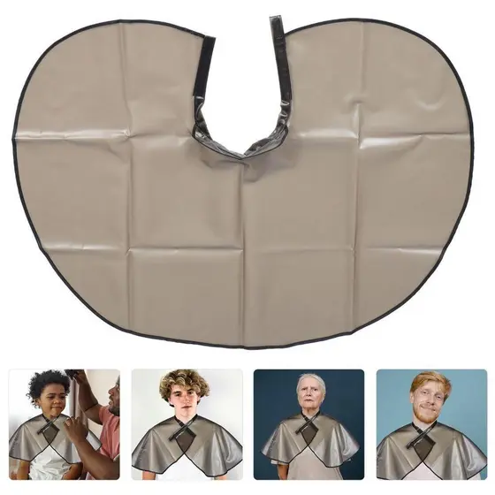 Capa De Cabeleireiro NEXMO Para Salão De Beleza , Corte De Cabelo Resistente A Óleo À Prova D'água , Xale De Estilo Ondu