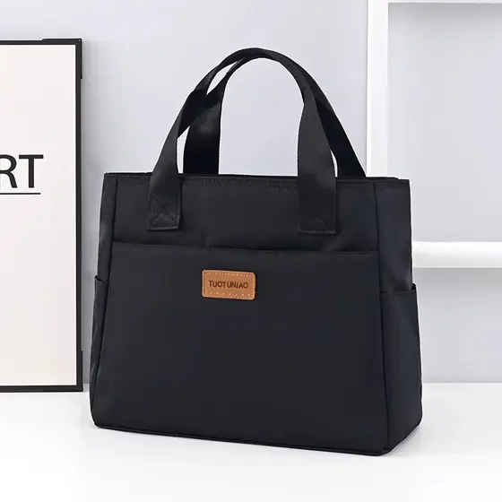 Bolsa de grande capacidade arquivo a4 Bolsa computador portátil Bolsa maleta de negócios
