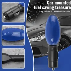 Plug-And-Play Economizador De Combustível , Dispositivo Portátil De Economia De Gás De 12 V , Ferramenta Azul