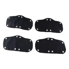 6 Pcs Faixa De Suor Para Capacete , Encaixe Anti-Sujeira Chapéu Duro , Almofadas Capacetes Reutilizáveis