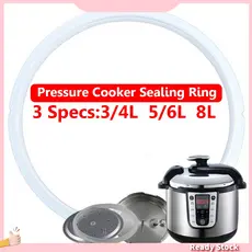 3/4/5/6/8L Panela De Pressão Elétrica Anel De Vedação Elástica De Silicone