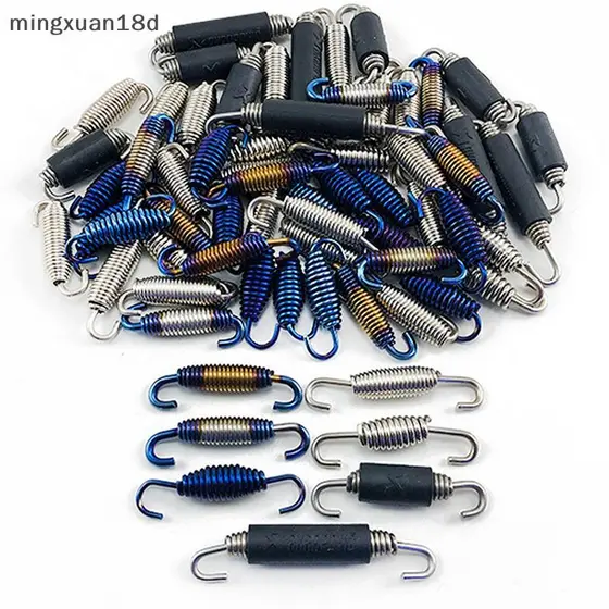 ming Ganchos Universais De Mola De Escape De Motocicleta Em Aço Inoxidável Frontal [COD]