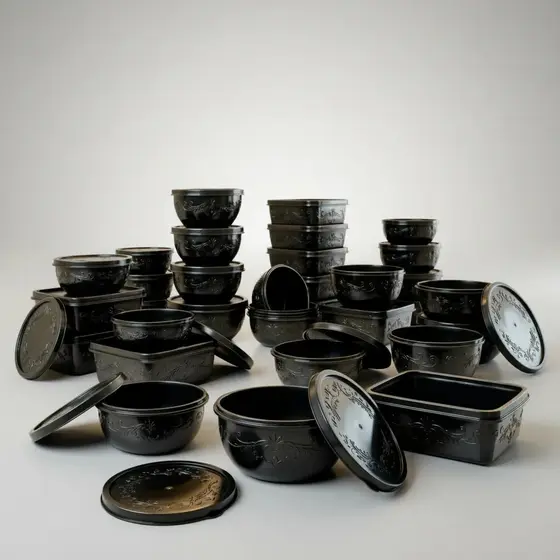 Kit 21 Potes Com Tampas Organizadores Para Alimentos Cozinha