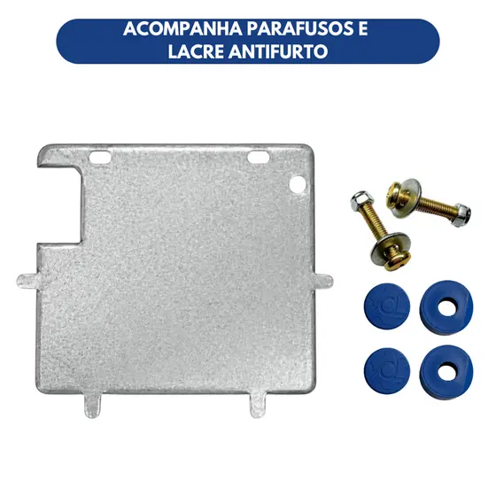 Suporte Protetor De Placa Para Motocicleta Modelo Novo de Ferro