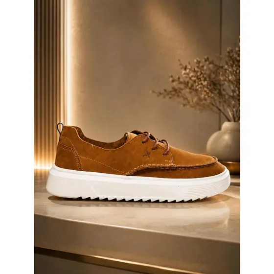 Mocassim Casual Em Couro Artémiis