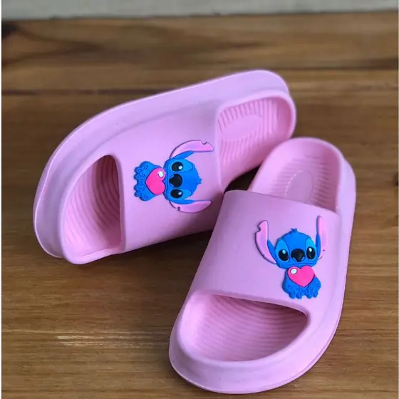 Chinelo Nuvem Infantil Personagens Menino Menina Super Macio Leve Confortável Antiderrapante