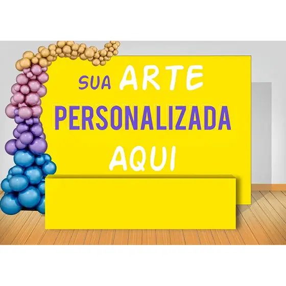 Painel Banner Com Sua Imagem Arte Impressão foto ou tema com seu arquivo pronto